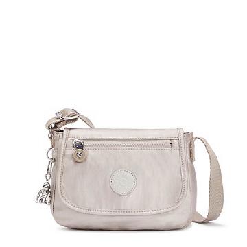 Kipling Sabian Metallic Crossbody Mini Çanta Bej Rengi | TR 1867EB